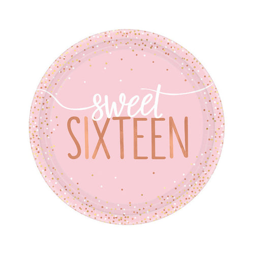 Sweet Sixteen Dessert Plates