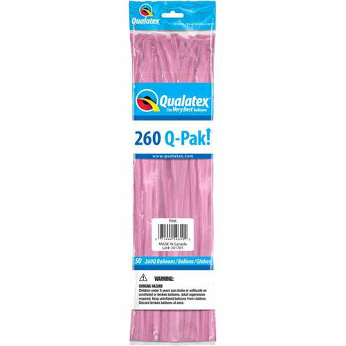 260Q Balloons - Pink
