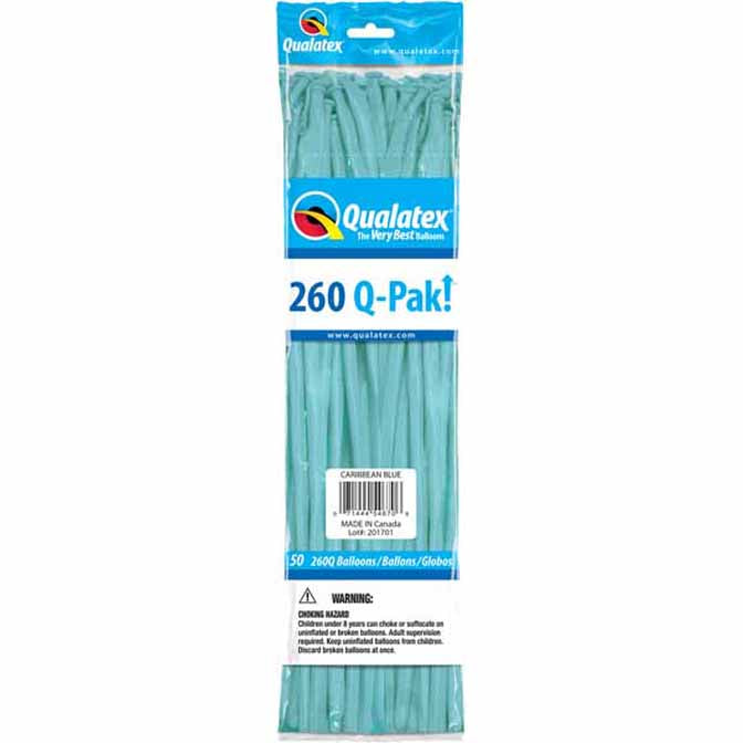 260Q Balloons - Caribbean Blue