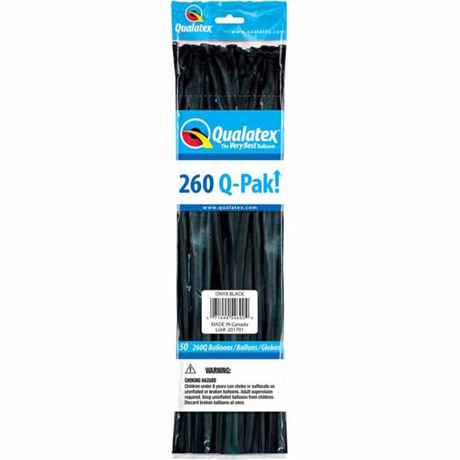 260Q Balloons - Black