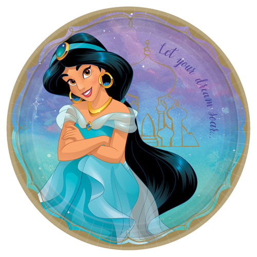Disney Princess Jasmine Dinner Plates