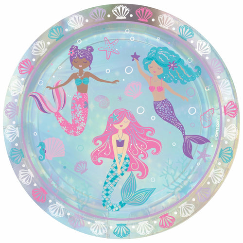 Shimmering Mermaids Dinner Plates
