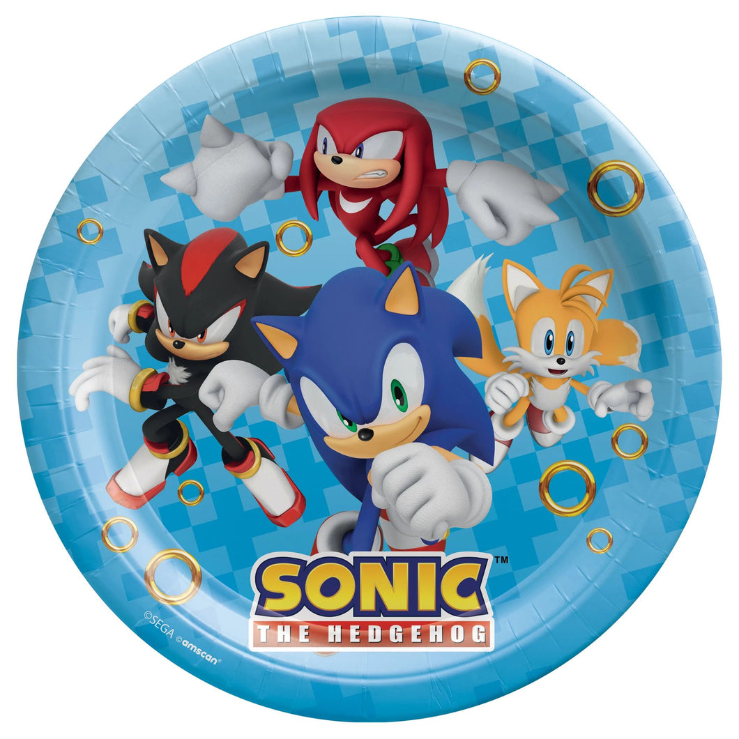 Sonic Dinner Plates