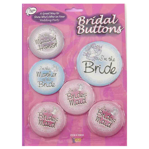 Bridal Button Kit - 6ct