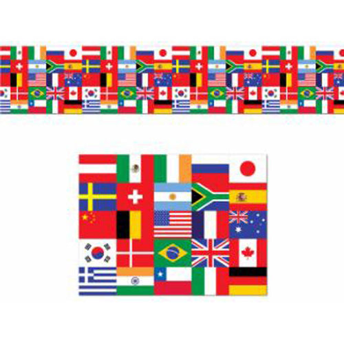 International Flags Poly Banner