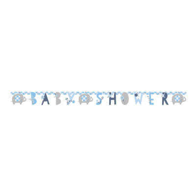 Blue Elephant Banner