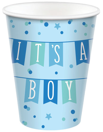 Blue Banner Baby 9oz Cups