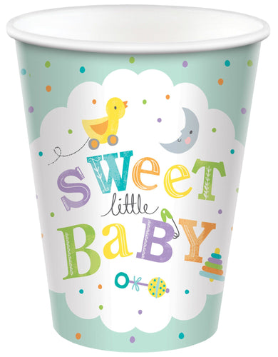 Sweet Little Baby Baby 9oz Cups