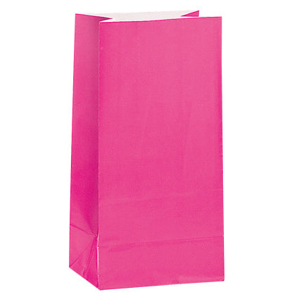 Hot Pink Paper Bags