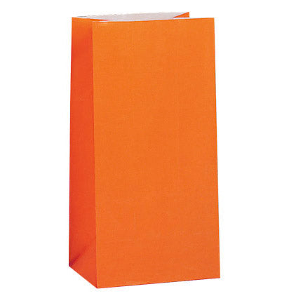 Orange Paper Bags