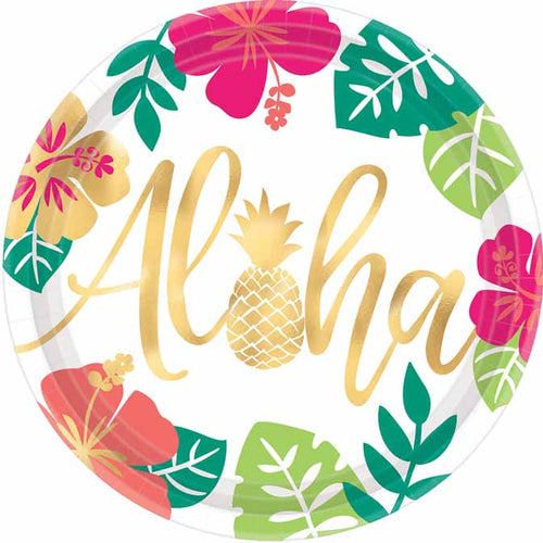 Aloha Dinner Plates
