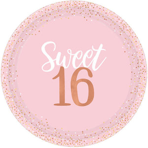 Sweet Sixteen Dinner Plates