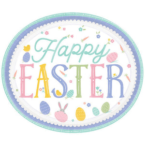 Pastel Easter Oval Platter
