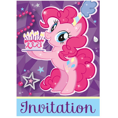 My Little Pony Invitations