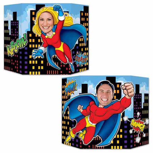 Superhero Birthday Photo Stand