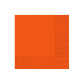 Orange Beverage Napkins