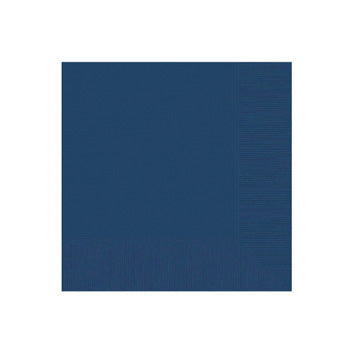 Navy Blue Beverage Napkins - 40ct