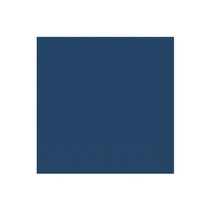 Navy Blue Beverage Napkins - 40ct