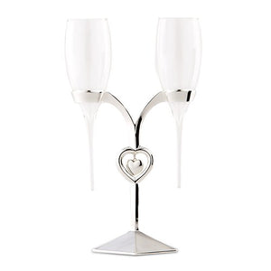 Raindrop Champagne Flute Set - 2ct