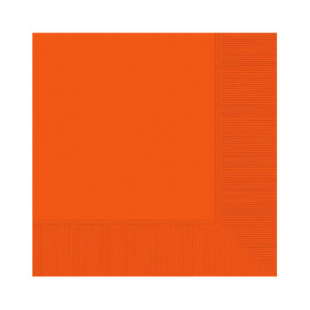 Orange Luncheon Napkins