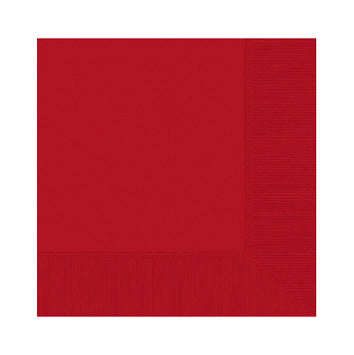 Apple Red Luncheon Napkins