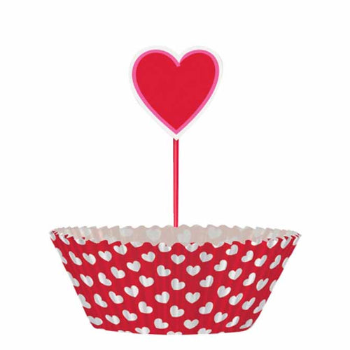 Valentine Hearts Cupcake Kit