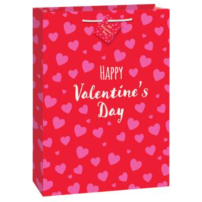 Pink Hearts XL Gift Bag