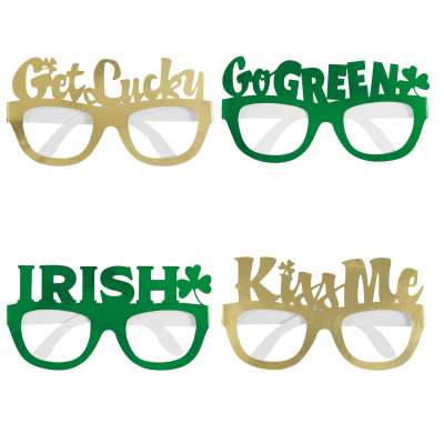 St Patricks Day Glasses