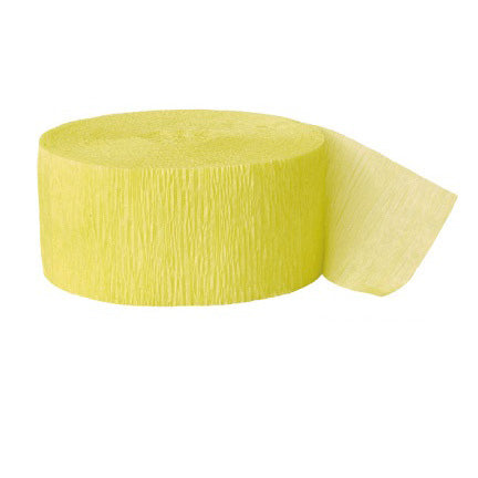 Streamer - Light Yellow