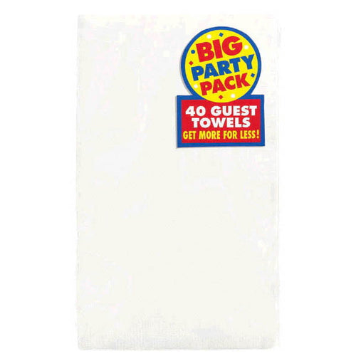 White Guest Towels