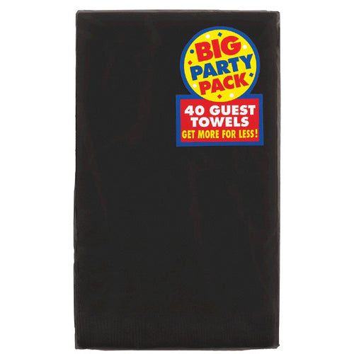 Black Guest Towels
