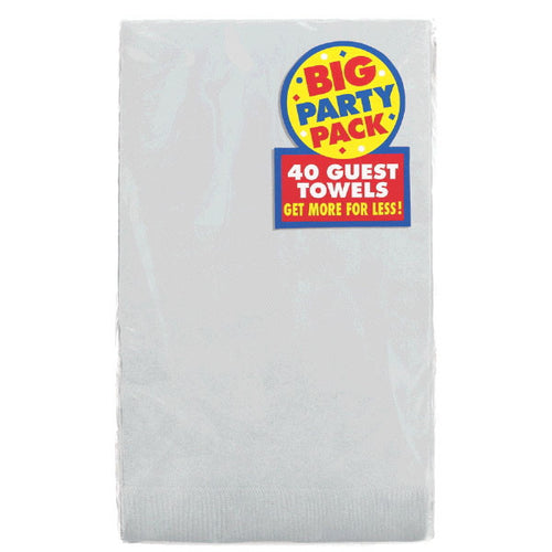 Silver Guest Towels
