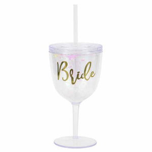 Glitter Bride Goblet