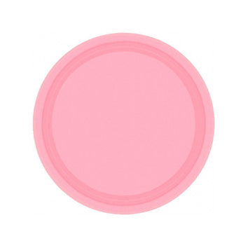 Pink Paper Dessert Plates