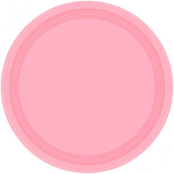 Pink Paper Dinner Plates