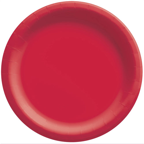 Red Paper Dinner Plates - 20ct