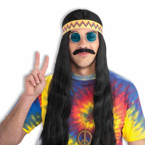 Black Hippie Wig