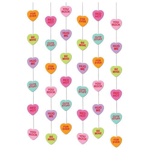 Candy Hearts Sting Decorations