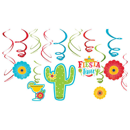 Fiesta Hanging Swirls Large Pack