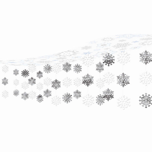Snowflake Hanging Ceiling Banner