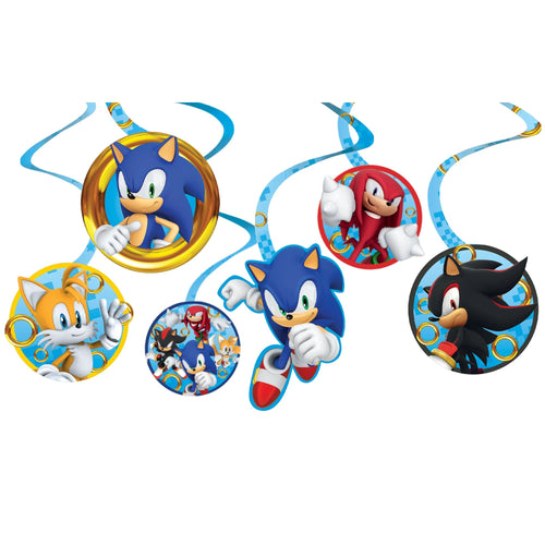 Sonic Hanging Swirls