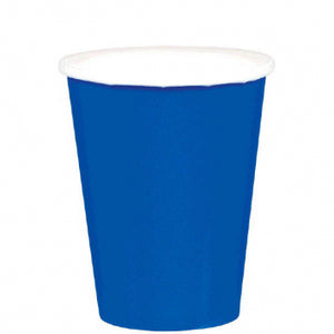 Royal Blue 9oz Paper Cups