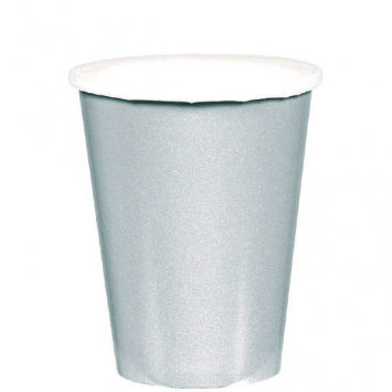 Silver 9oz Paper Cups