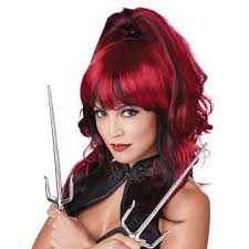 Red Sugar and Spice Wig