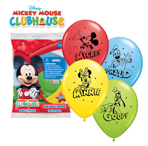 Mickey Mouse Latex Balloons