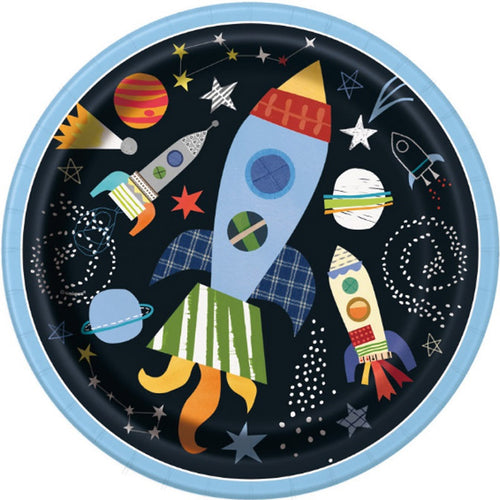 Outer Space Dinner Plates