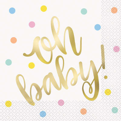 Oh Baby! Luncheon Napkins