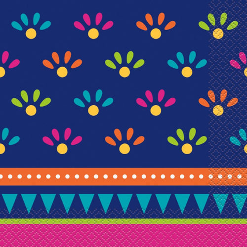 Boho Fiesta Luncheon Napkins - 20ct