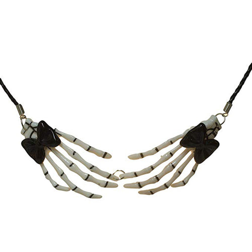 Skeleton Hand Choker