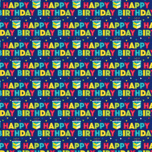 Peppy Birthday Gift Wrap